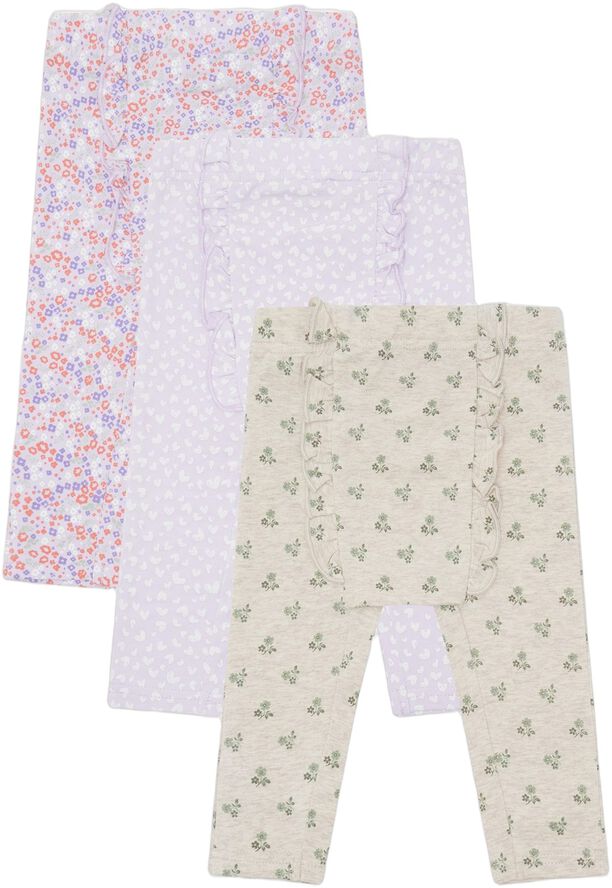 Leggings Hcliva Grøn Blom