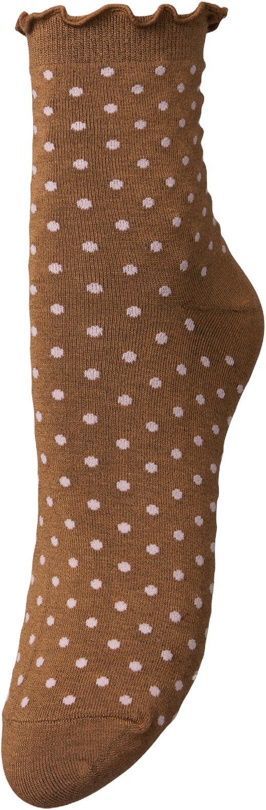 Dotted Frilla Short Sock