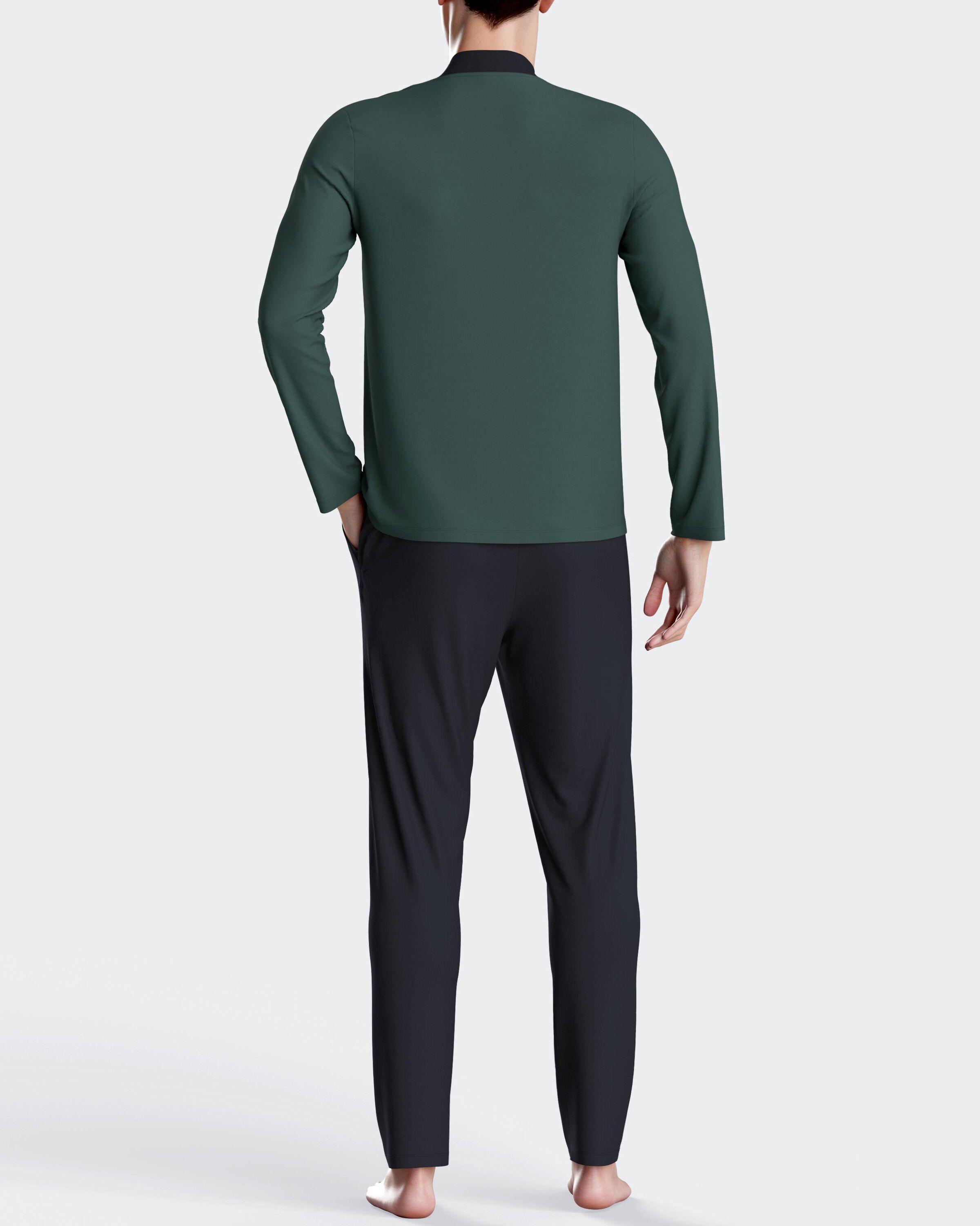 Long Pyjama set in Cotton