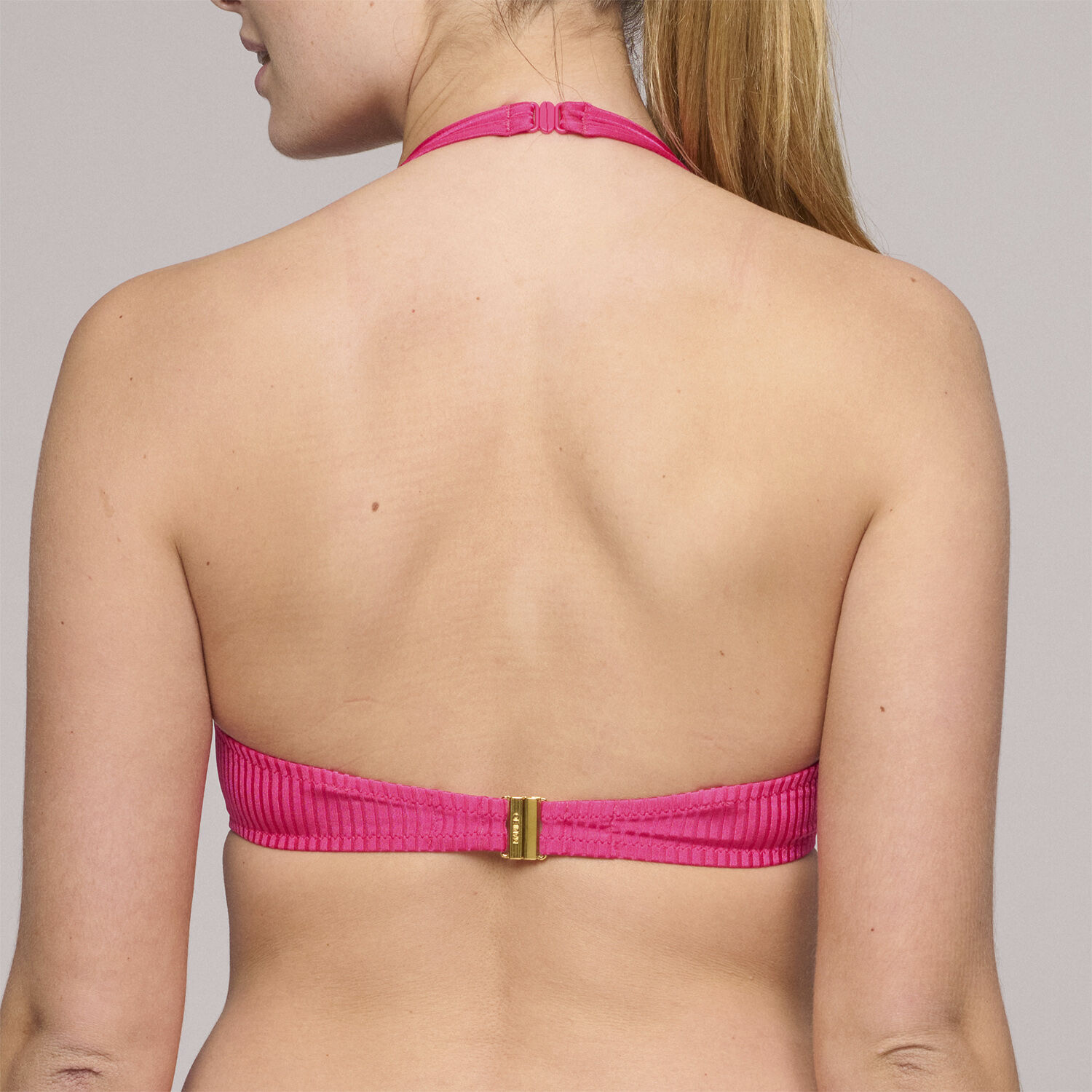 Emly hjerteformet bikinitop med vattering