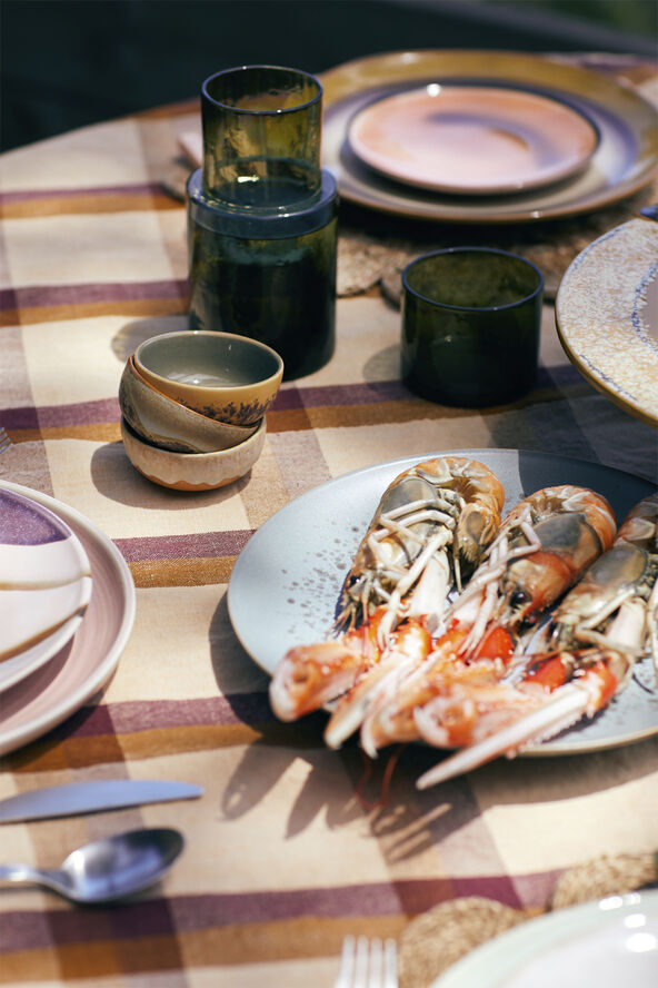 70s ceramics XS bowls marine set of 4