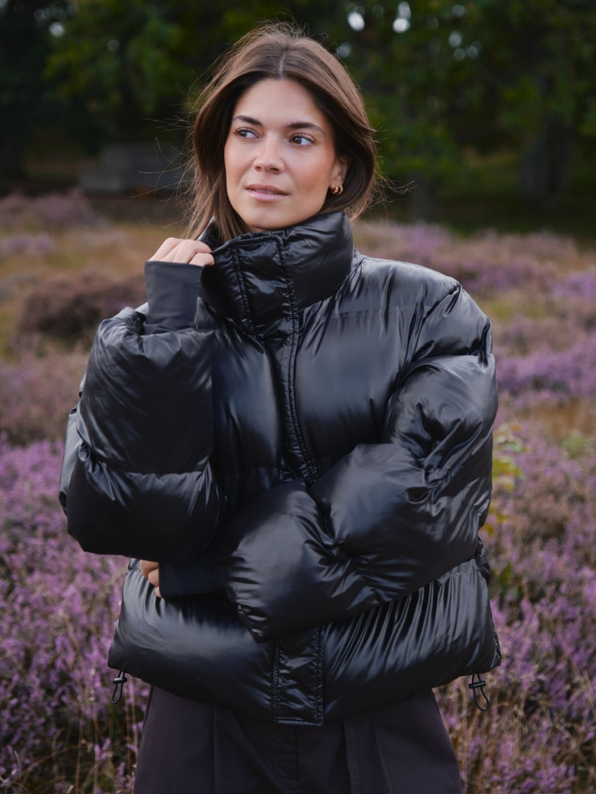 Rhea Shiny Puffer Jacket