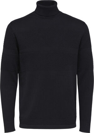 SLHMAINE LS KNIT ROLL NECK W NOOS