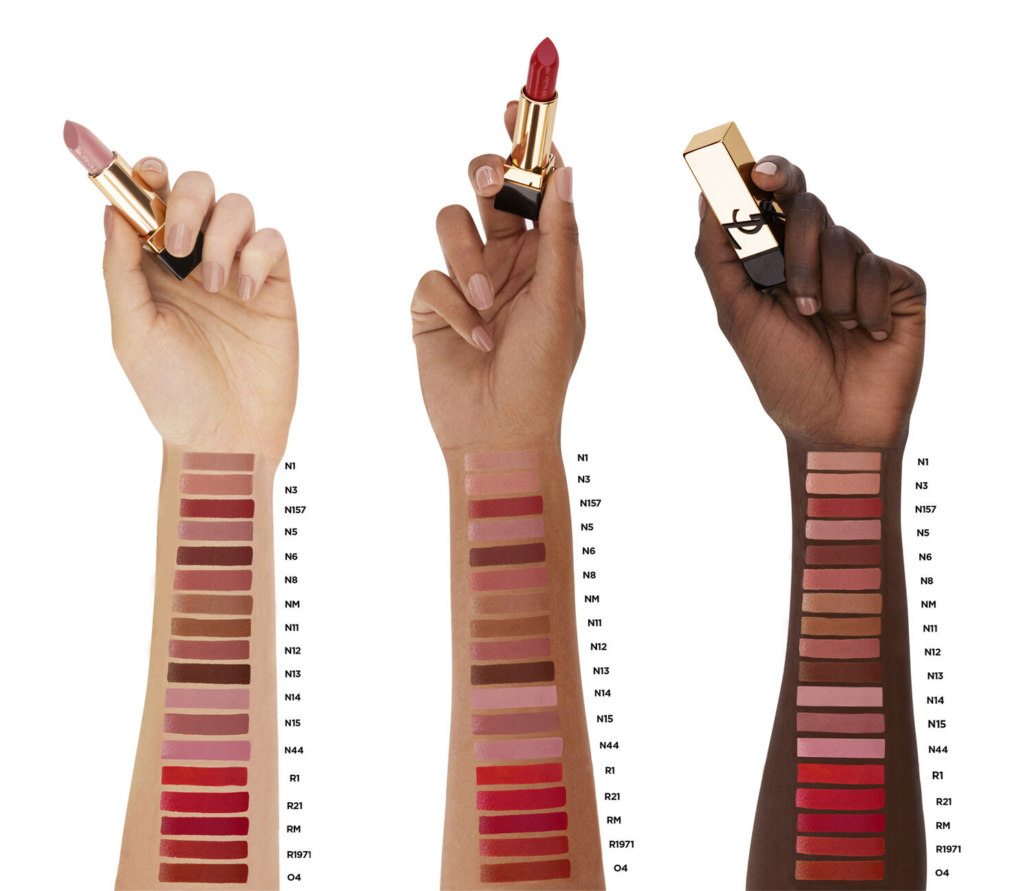 Yves Saint Laurent Rouge Pur Couture Pure Color-In-Care Satin Lipstick