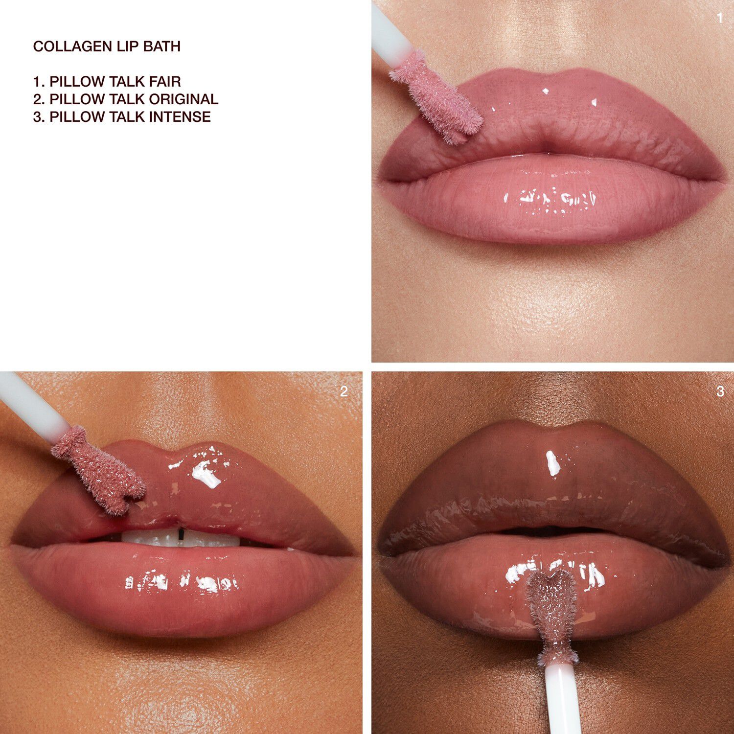 Collagen Lip Bath- Sheer, High Shine Lipgloss