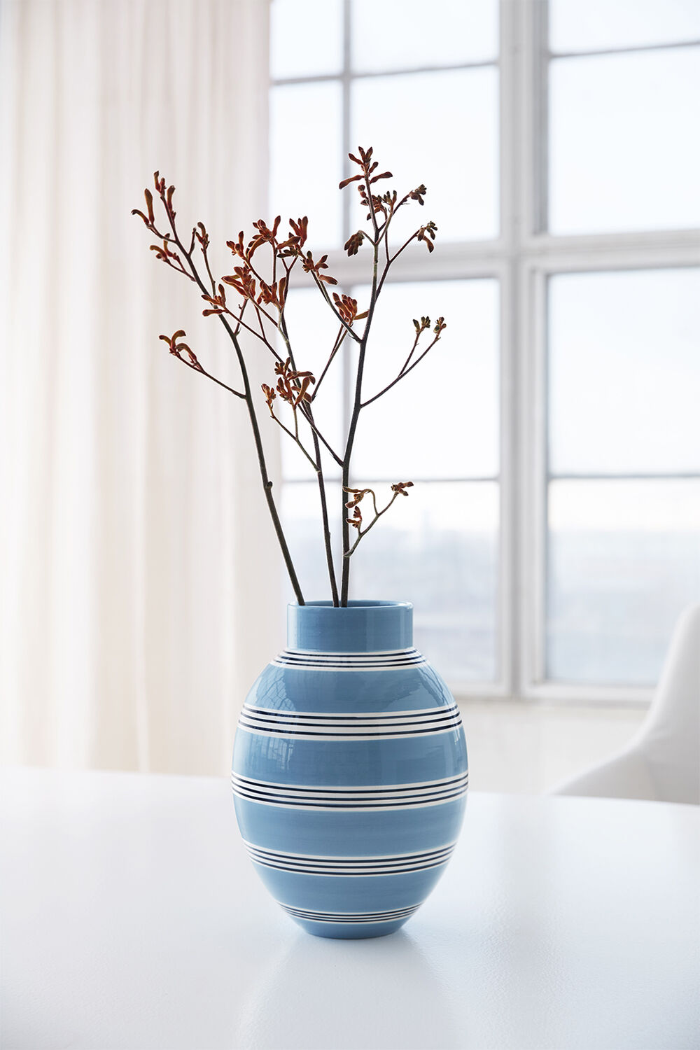 Omaggio Nuovo Vase H30 mellem bl&aring;