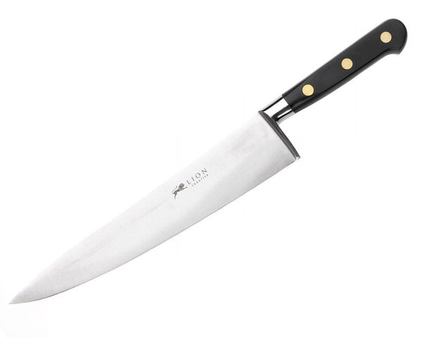 Kokkekniv Ideal 20 cm Stål/Sort