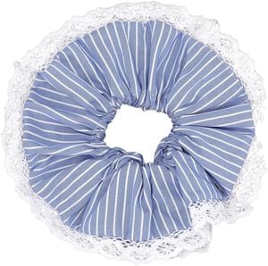 Blueberry Lace Scrunchie