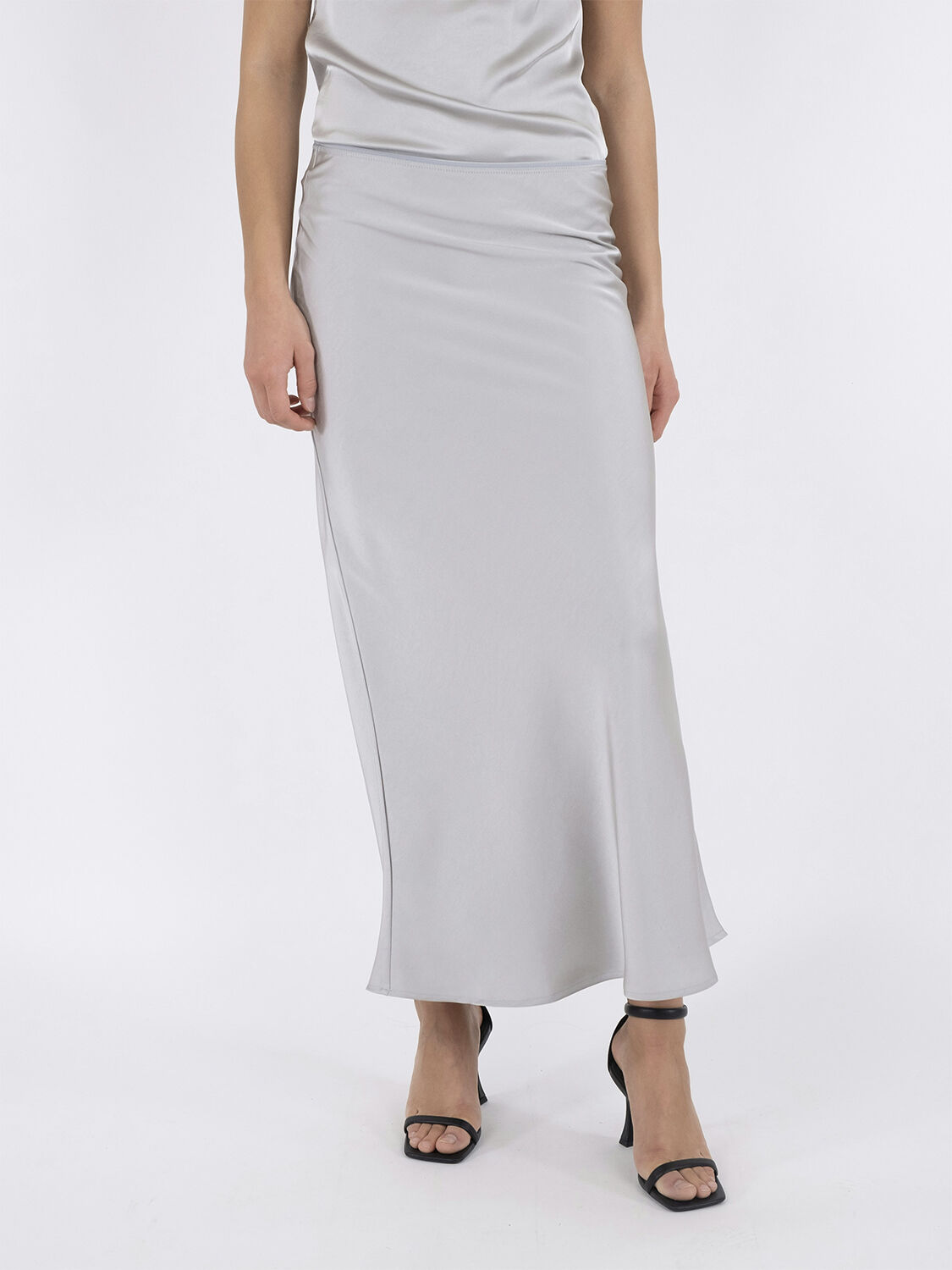 Vicky Heavy Sateen Skirt