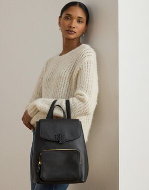 PEBBLED LEATHER-CAMERYN BKPK-BPK-LR