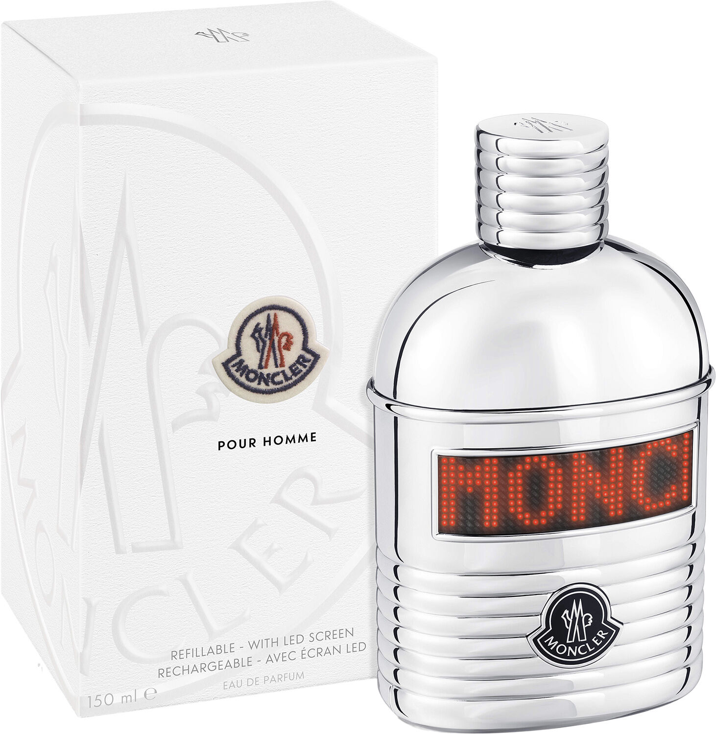 MONCLER Pour Homme Eau de parfum refillable 150 ML