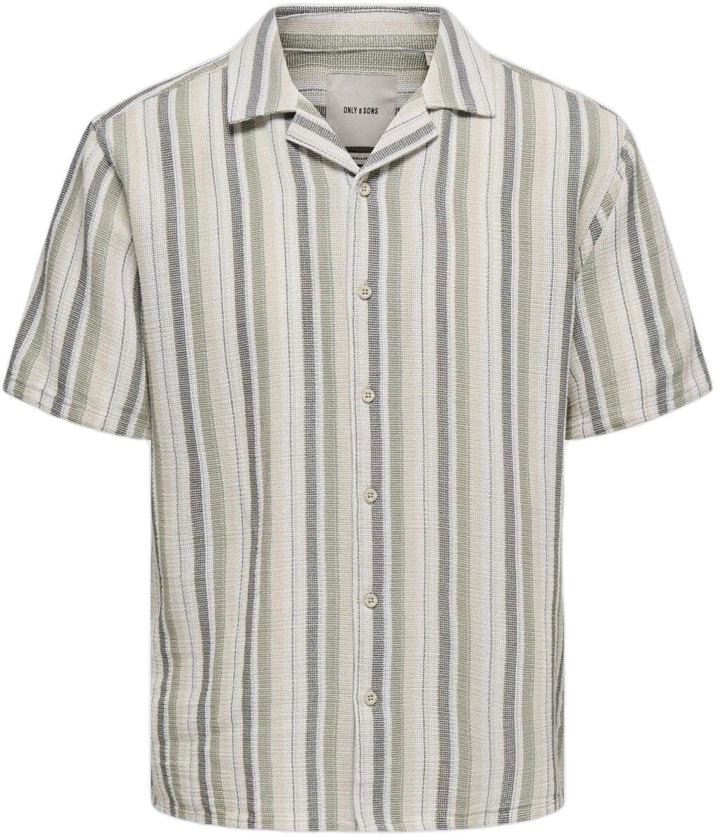 ONSTREV LIFE REG STRIPE SS SHIRT NO