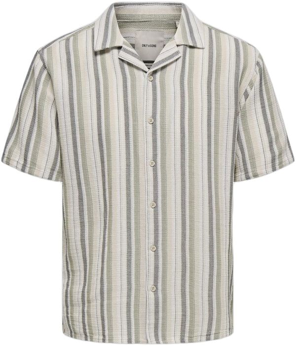 ONSTREV LIFE REG STRIPE SS SHIRT NO
