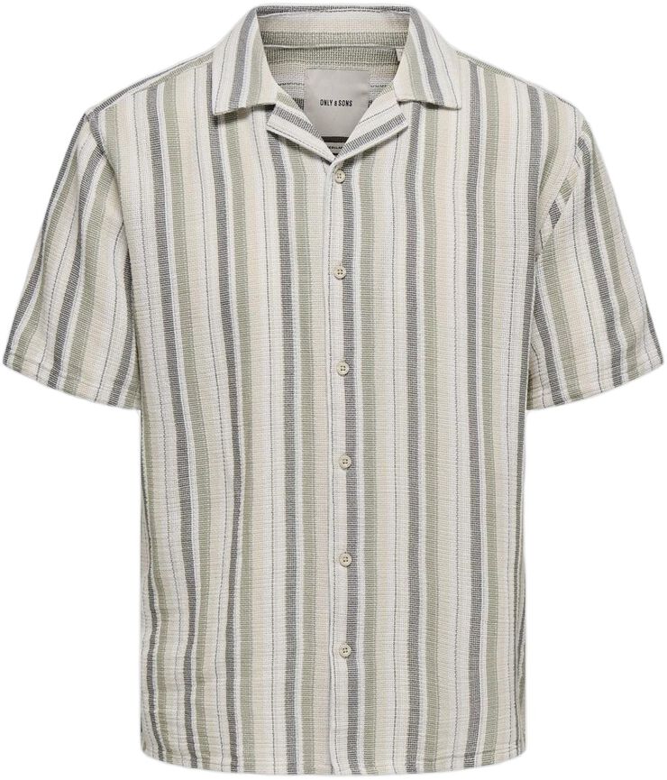 ONSTREV LIFE REG STRIPE SS SHIRT NO