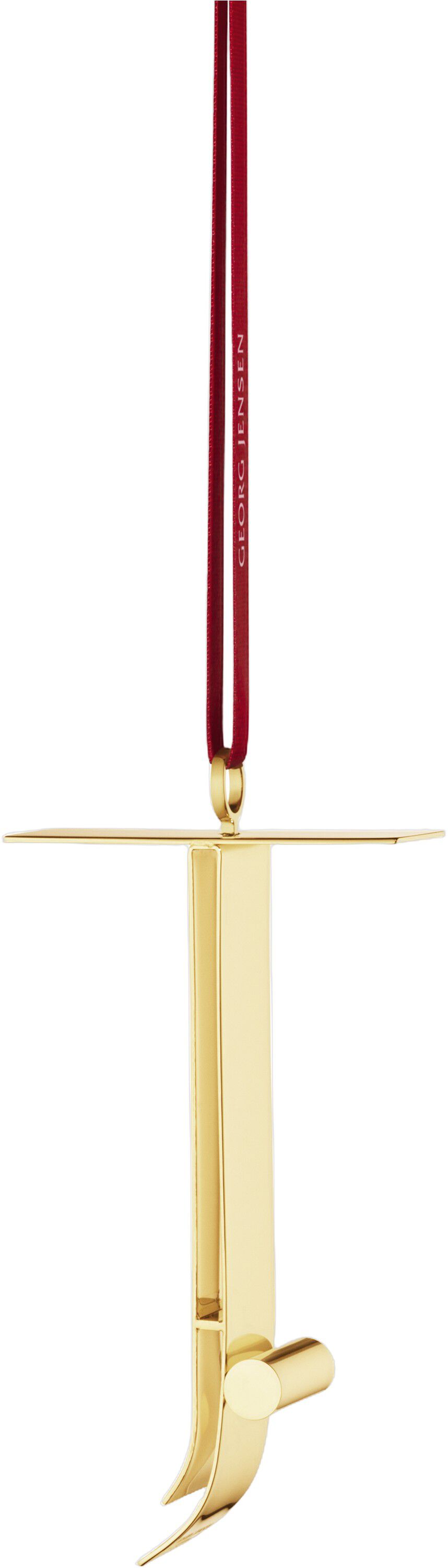 2026 Juleornament bogstavoph&aelig;ng 18kt guld