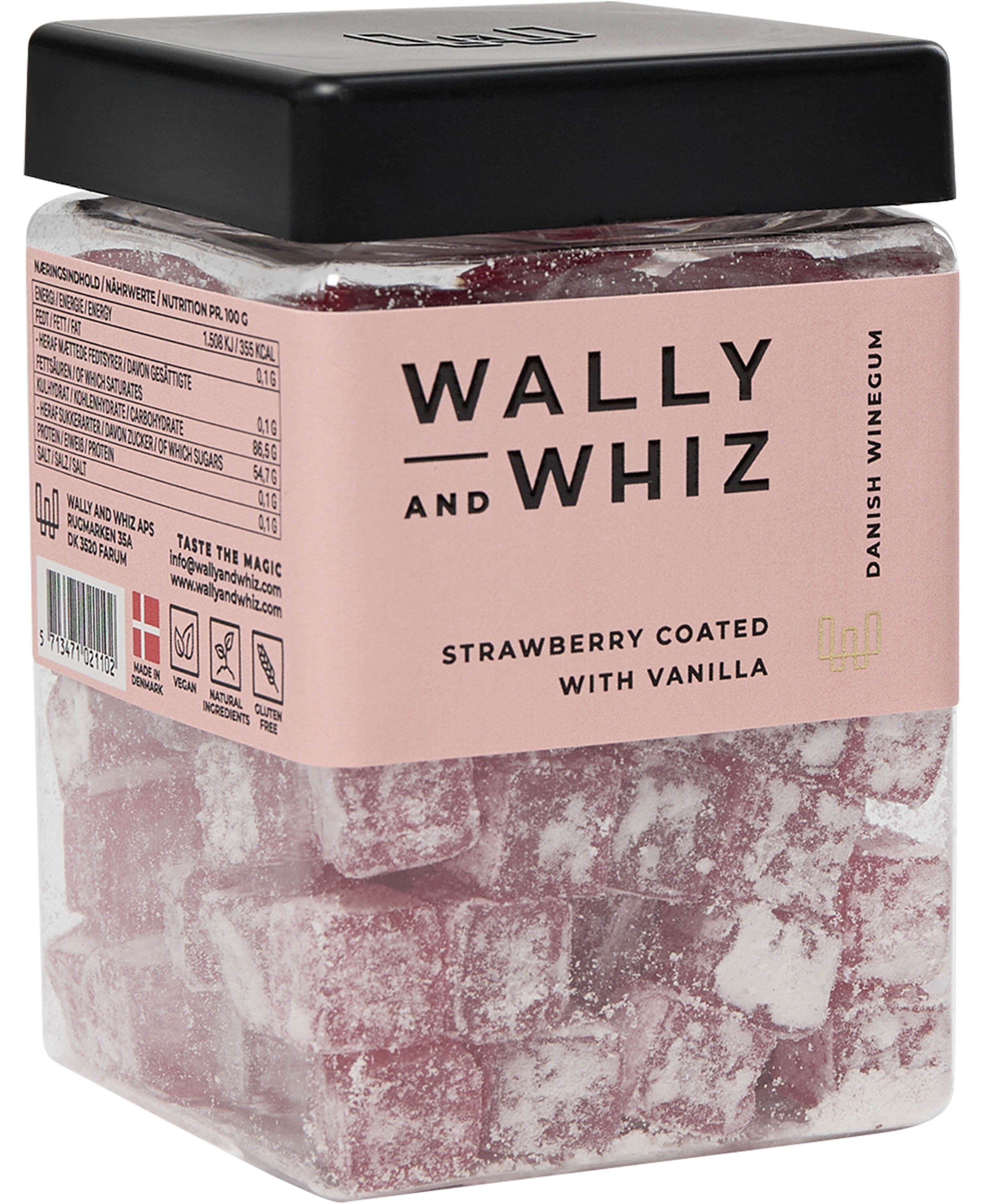 Strawberry w Vanilla 240g
