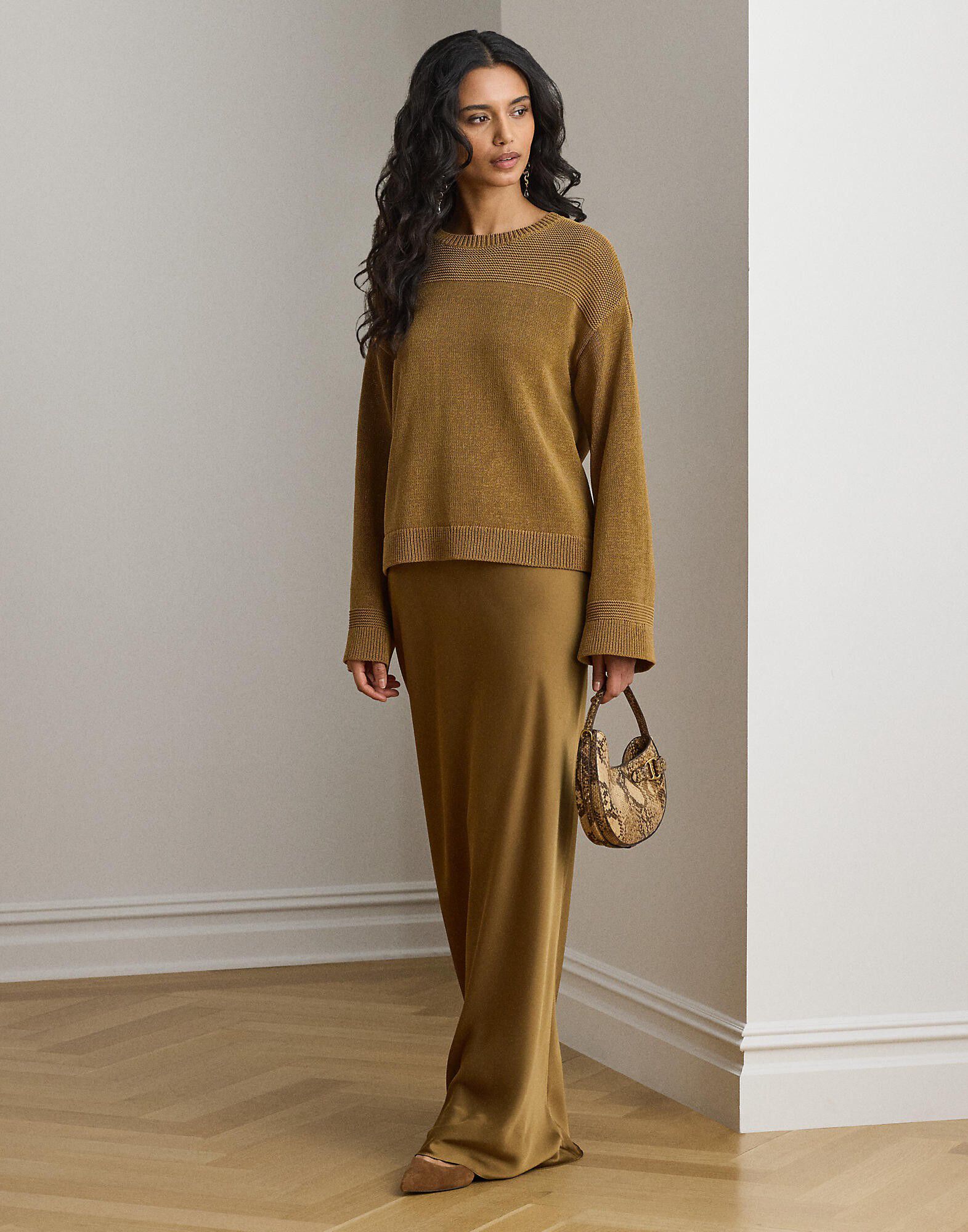 Satin Charmeuse Maxiskirt