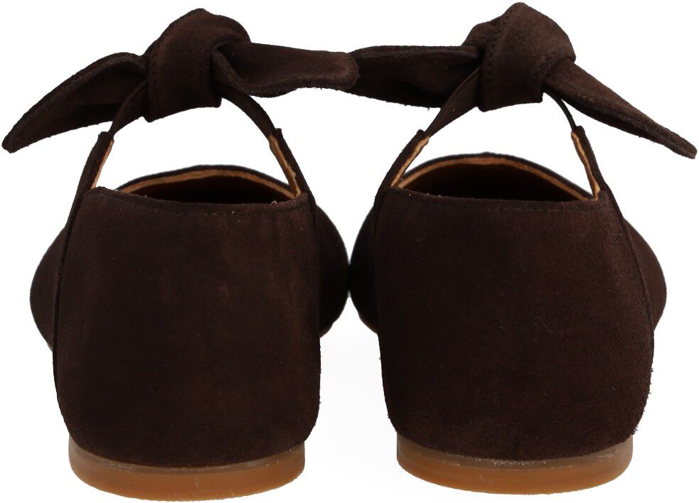 Ballerina med elastisk dekorativ sl&oslash;jfedetalje