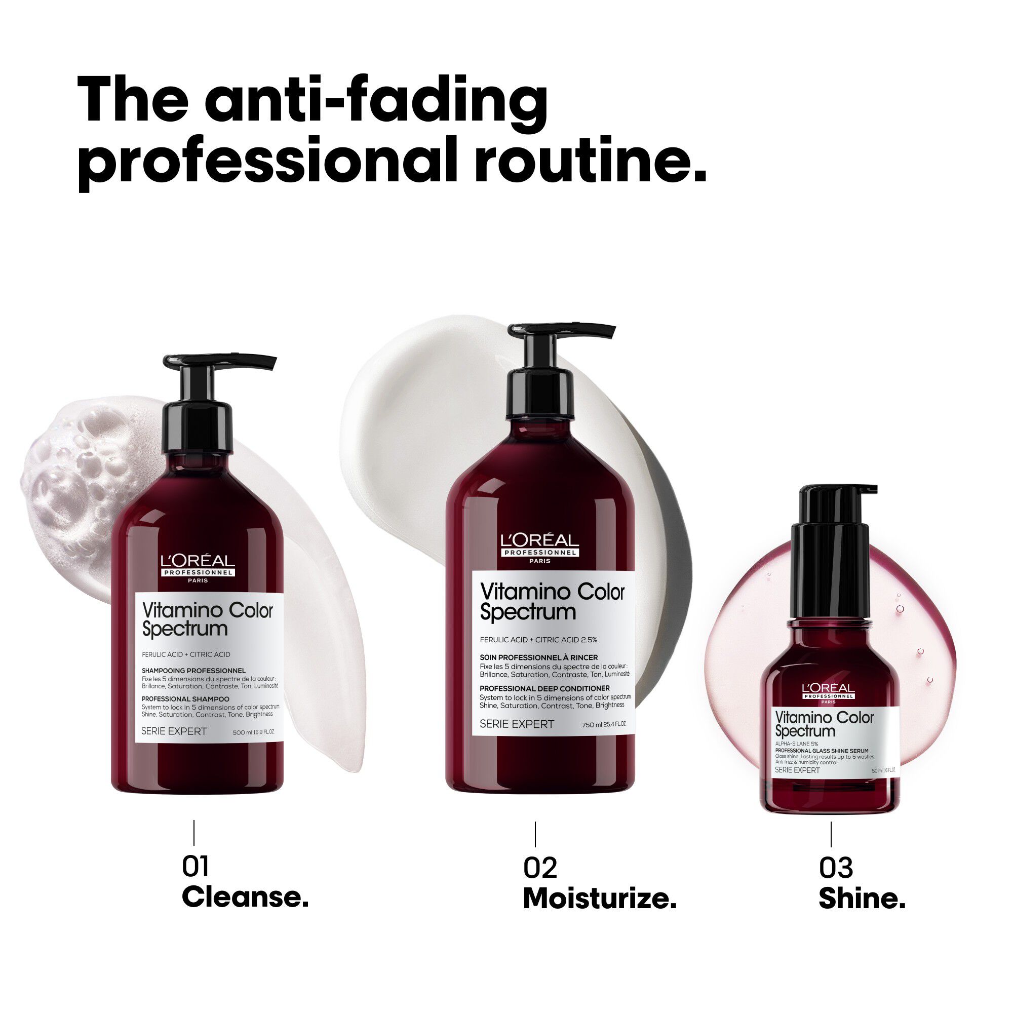 L'Or&eacute;al Professionnel Vitamino Color Spectrum Shampoo 500ml