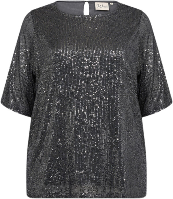 Curvy WA-KATHRINE 1 Bluse Mørk grå