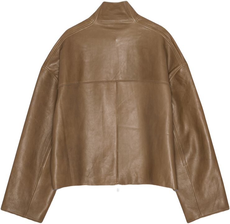 Bonded Leather Jacket