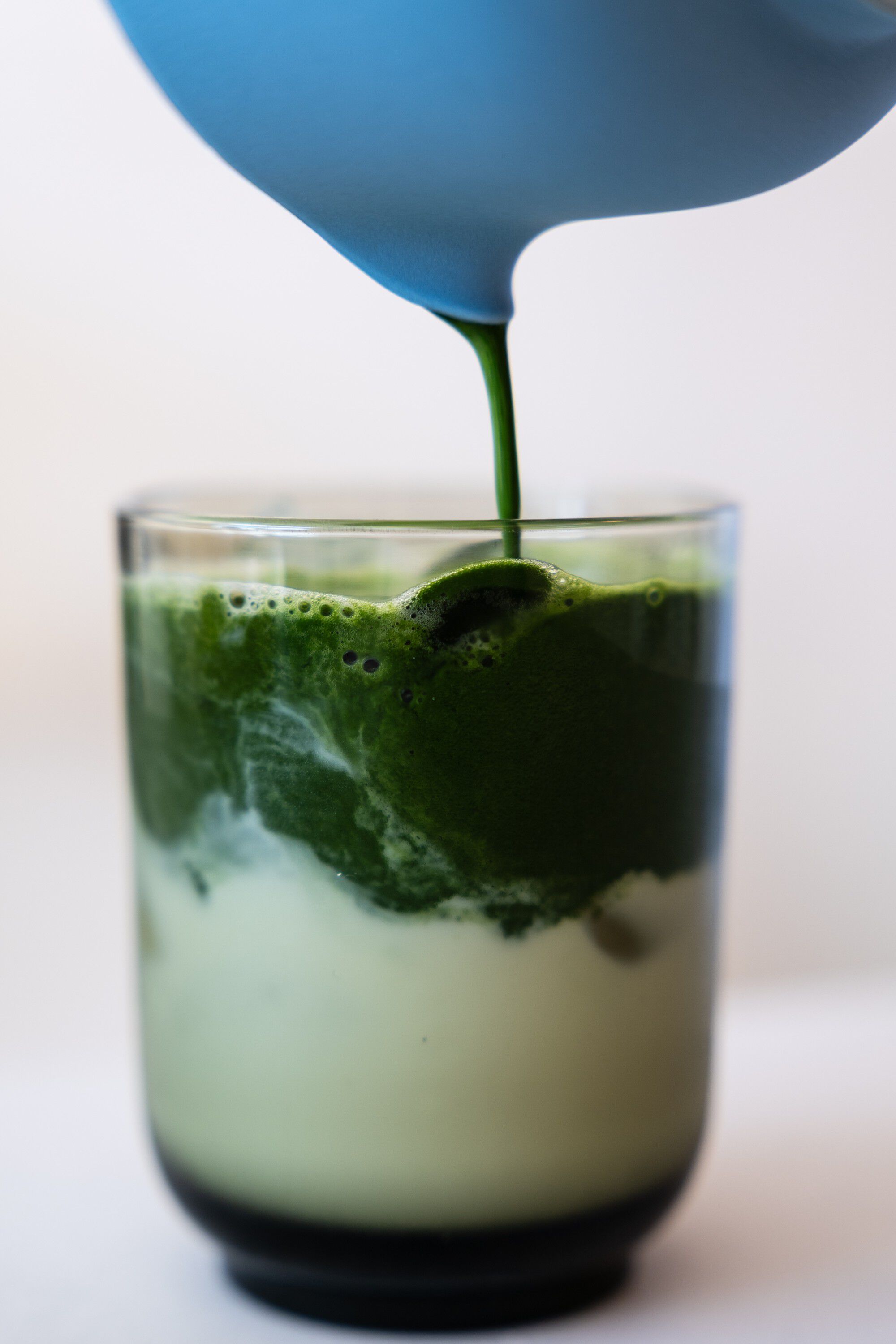 Matcha Set Hazy Blue Matching Ceramic Bowl