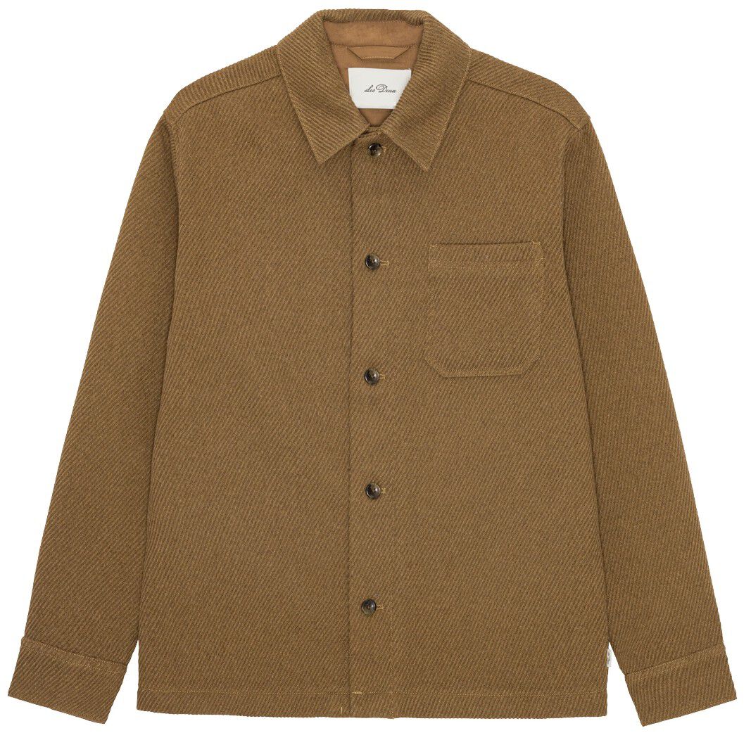 Twill Wool Overshirt