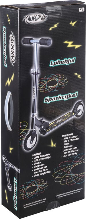 CALIF. SCOOTER STÅL/ALU 50