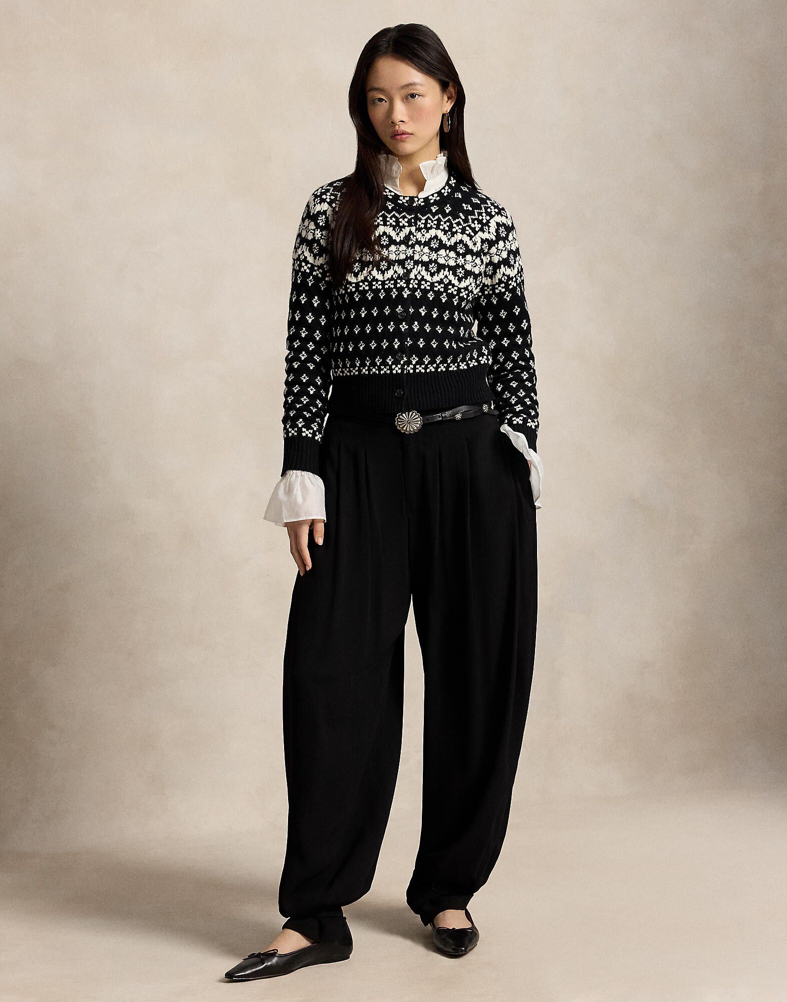 WOOL/COTTON-SWEATER-CARDIGAN