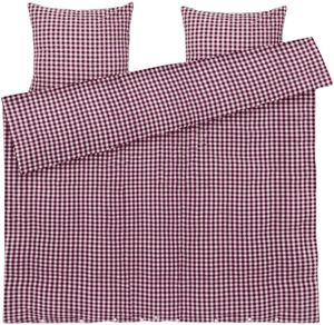 Bæk&Bølge Sengetøj 200x220 cm blomme/rosa DK