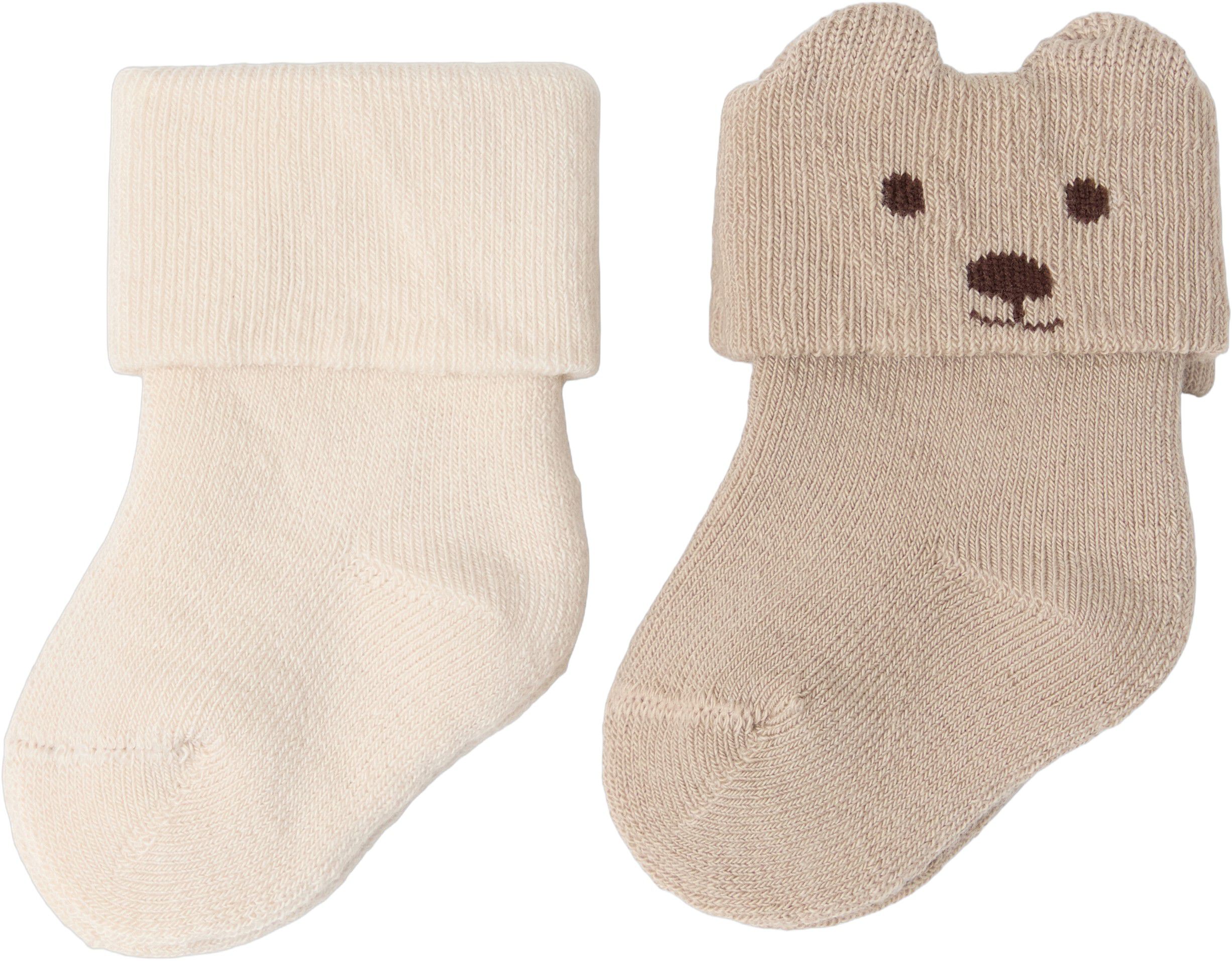 Sock 2 pack terry Newborn