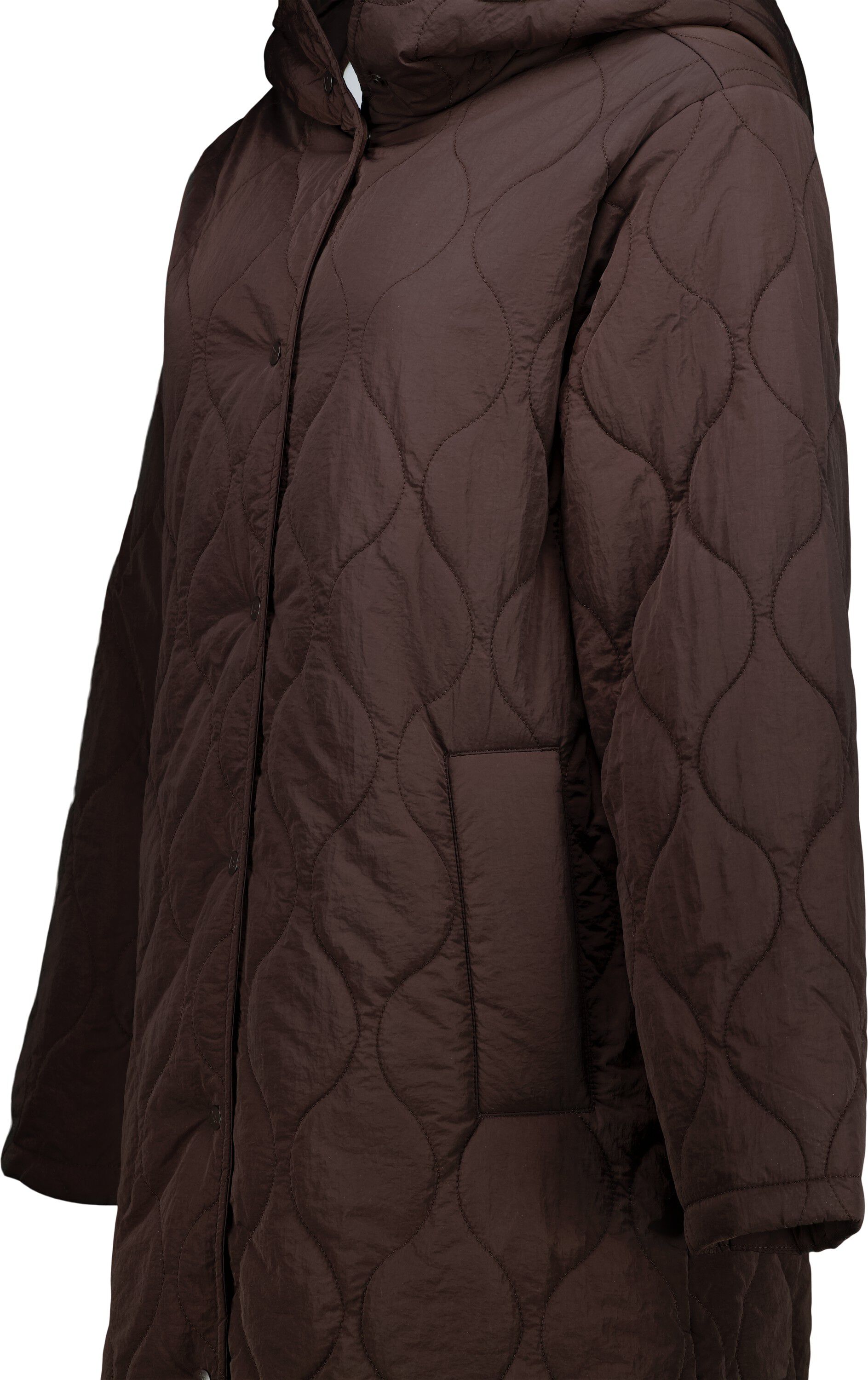 Hedde Quilted Coat Overgangs Jakke
