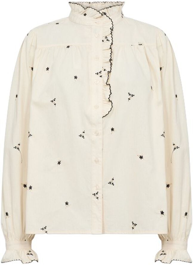 SC-VIBEN 1 Skjorte Creme