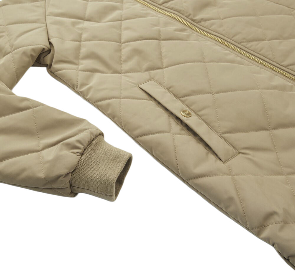 Rubina Quilted lang overgangsjakke