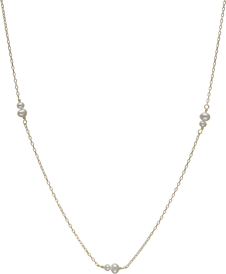 Eileen Pearl Necklace - Gold