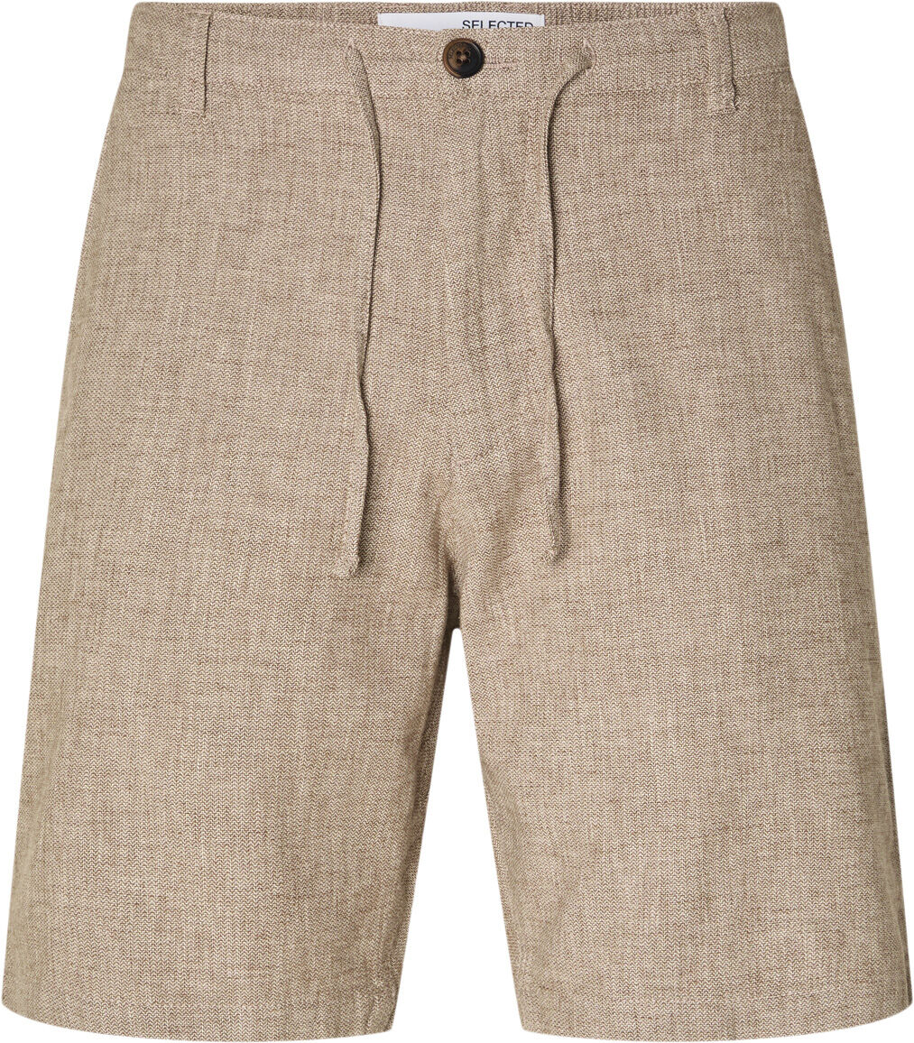 SLHREGULAR-BRODY LINEN SHORTS NOOS