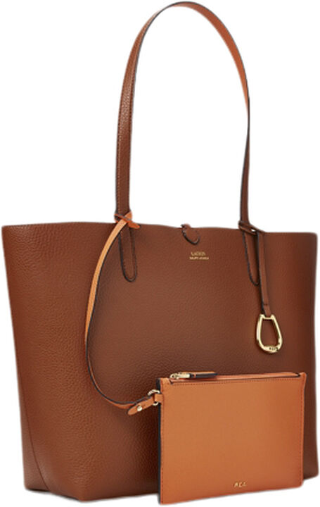 Faux-Leather Reversible Tote