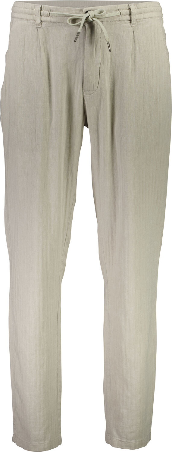 Linen blend herringbone pants