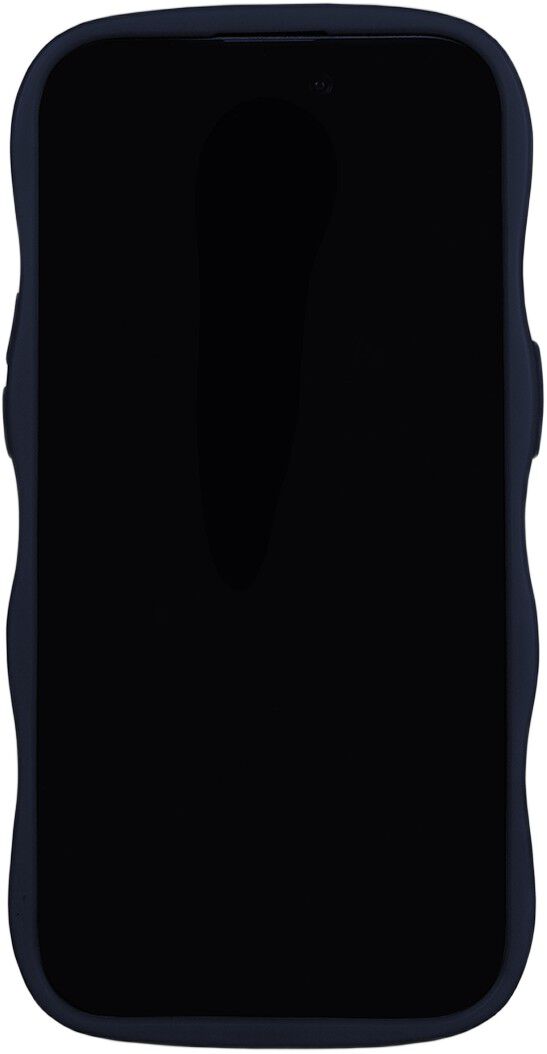 Wavy Case iPhone 12/12 Pro Midnight Blue/Transparent