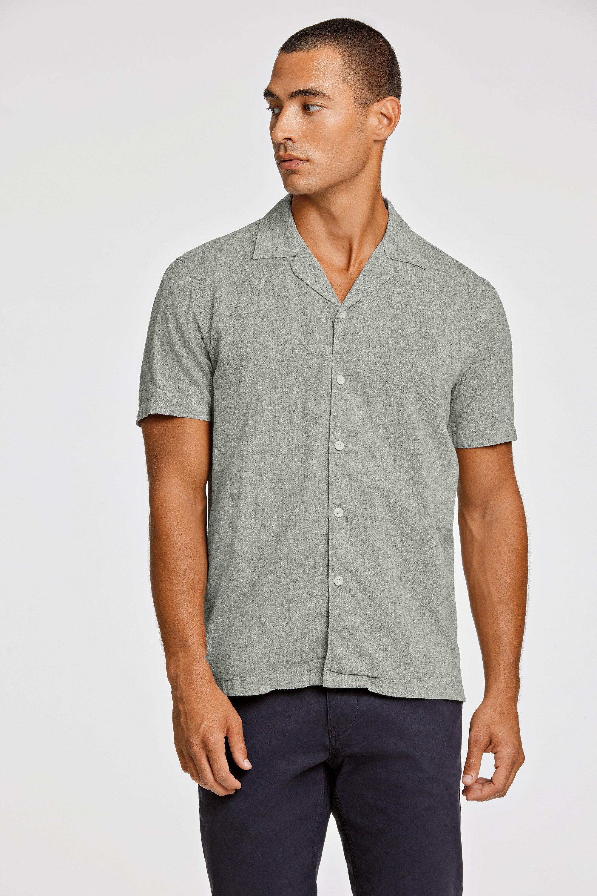 Casual linen blend resort S/S