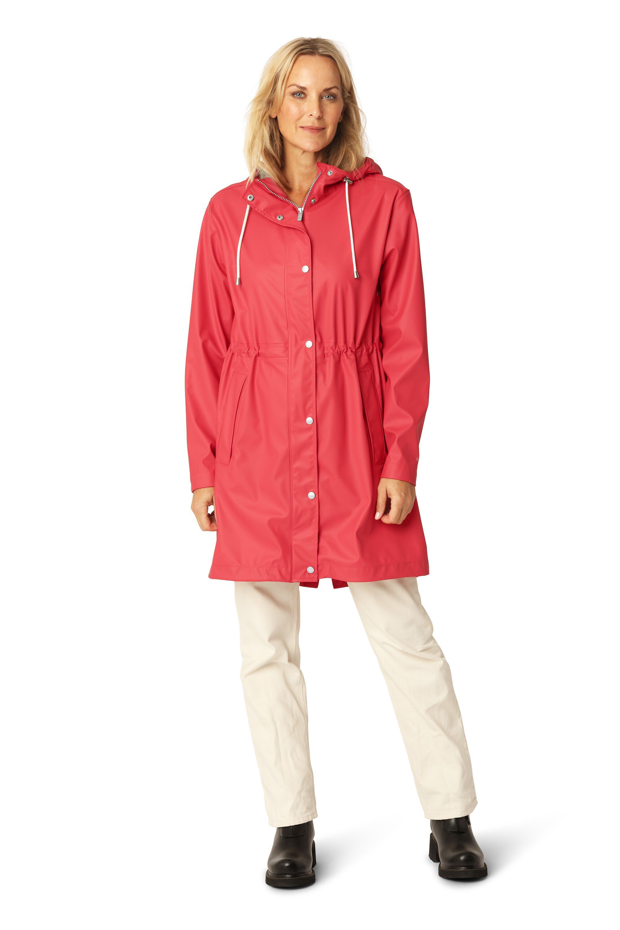 Long Parka Rain Jacket