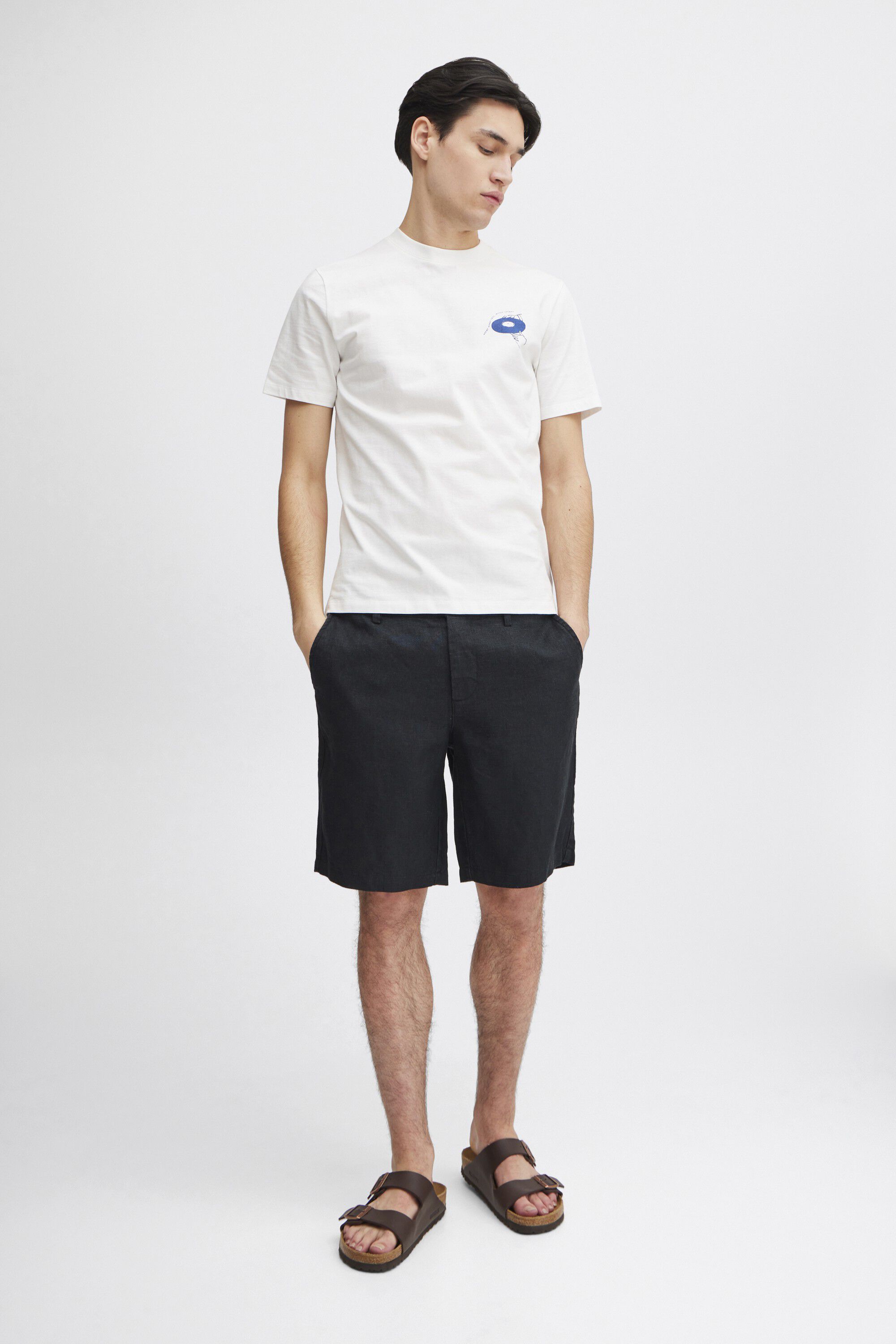 CFPANDRUP 100% linen shorts