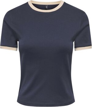 ONLBINA S/S SHORT TOP SOLID OS CS J