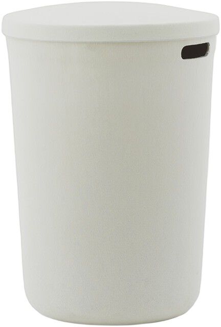 Hide Laundry Basket Cream