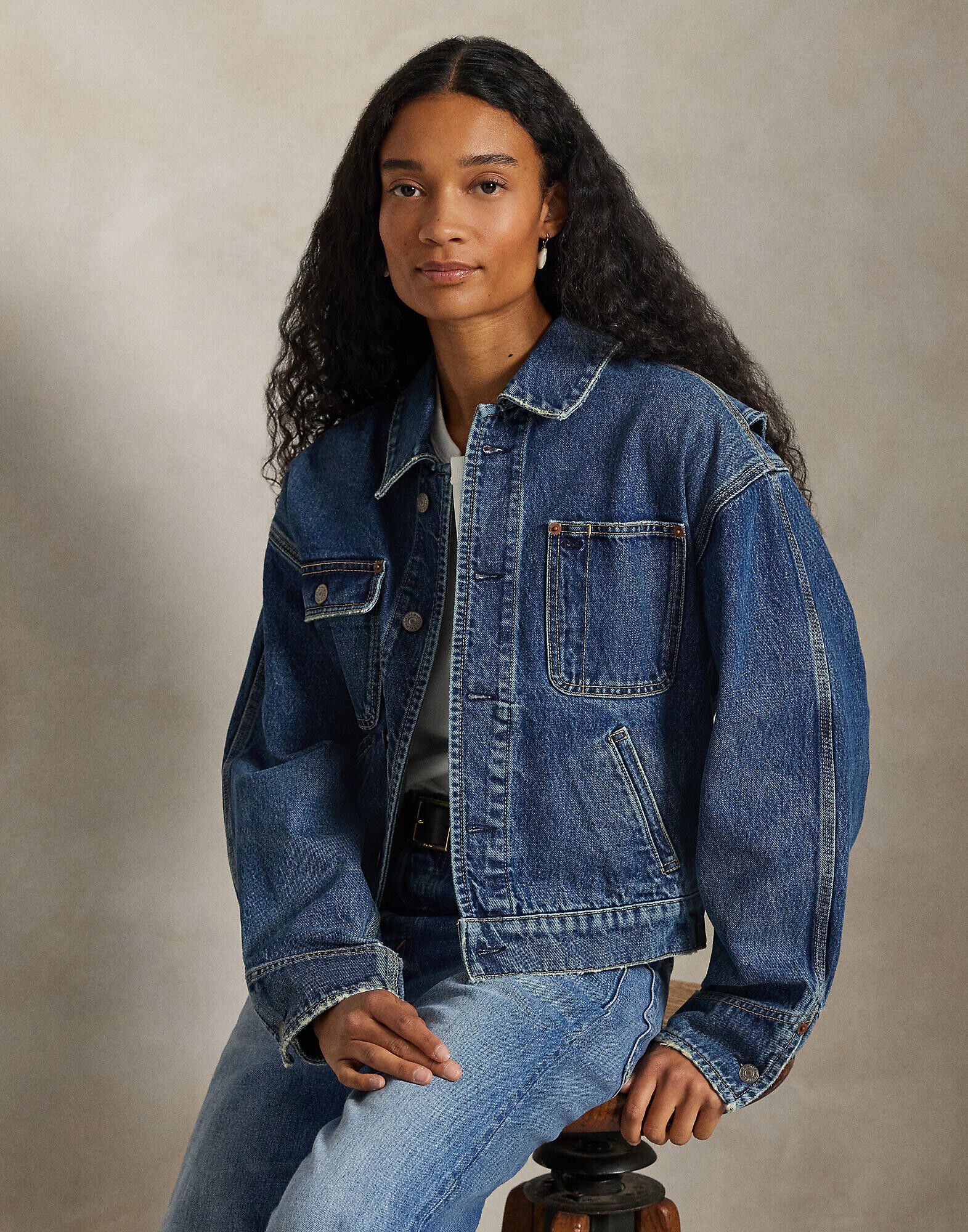 Denim Dungaree Jacket