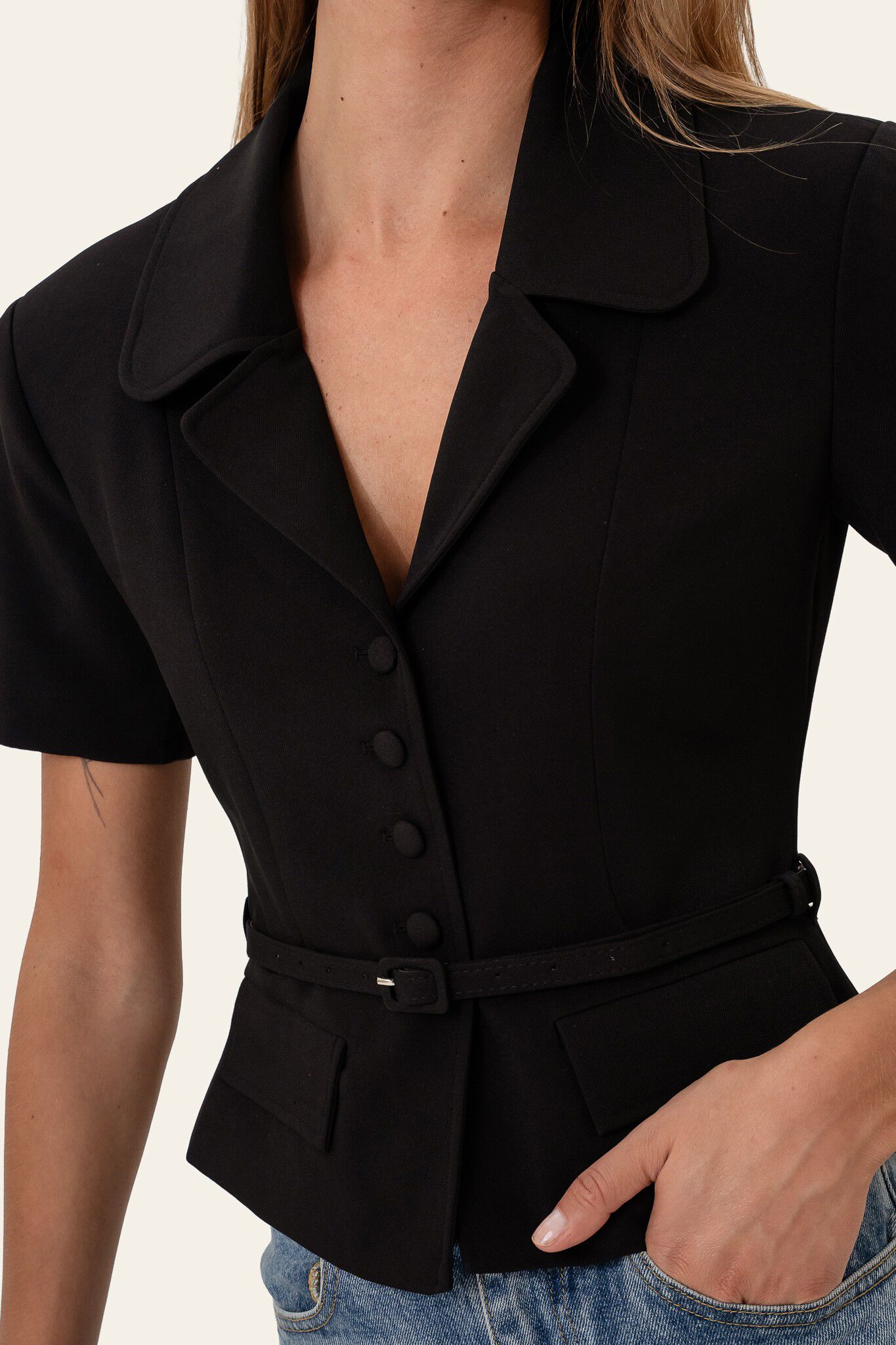AnnieIC Tee Blazer