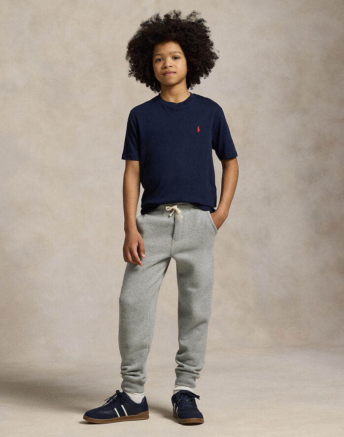 Cotton Jersey Crewneck Tee KIDS