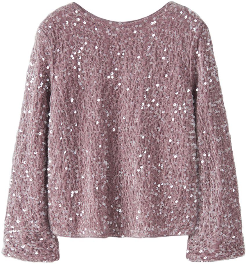 NKFRUSITTA LS BOW BLOUSE