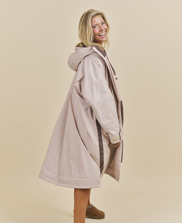 Cartel x Monday Bliss Winterswim Changing Robe - Sand