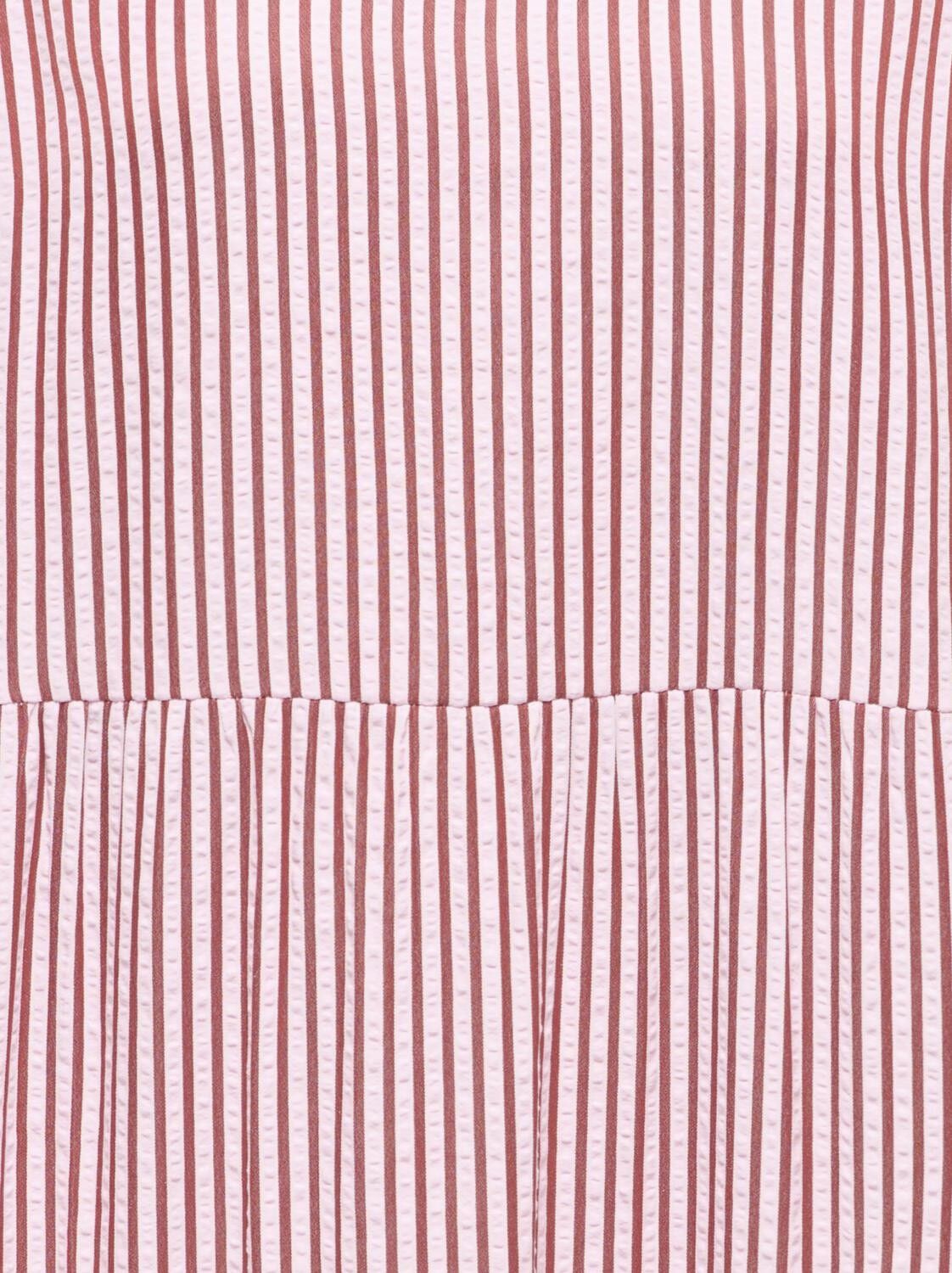 ONLBARI SL FRIL VNECK MIDI DRESS CS